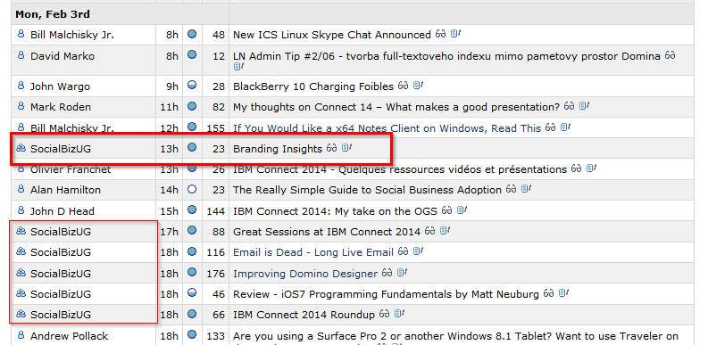 Image:The issue with SocialBizUG - or you are missing REALLY important posts