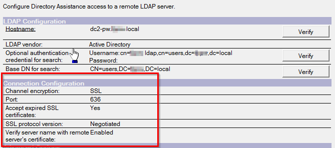 Image:Domino Directory Assistance to Active Directory when using SSL breaks with 9.0.1 FP4