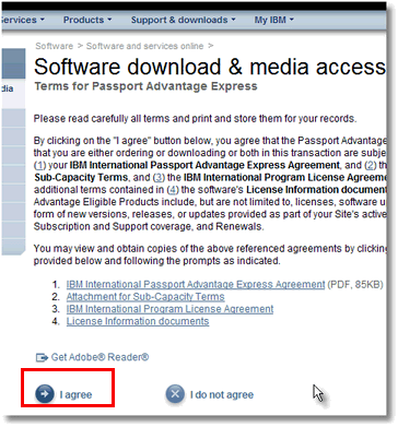 Image:How to access IBM Passport Advantage, get latest releases and entitlements (aka freebies)