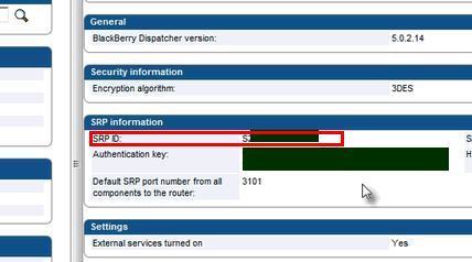 Image:How to find your BES SRP key