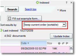 Image:Learn how sort columns within a full text search