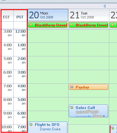 Image:Lotus Notes Time zone tip