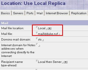 Image:Notes slow? Use a local replica