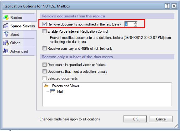 Image:Old school - how to auto delete dead mail in the Domino mail.box