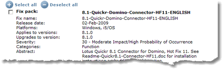 Image:Quickr Connector HF11 available
