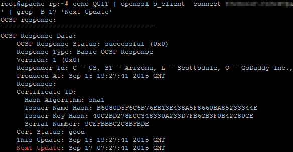 Image:Supercharge your Domino servers with OCSP Stapling - real go faster stripes