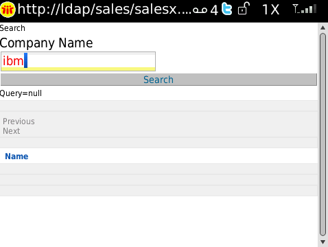Image:Wow - I lit up Twitter with my BlackBerry and XPages tweet - here is a teaser