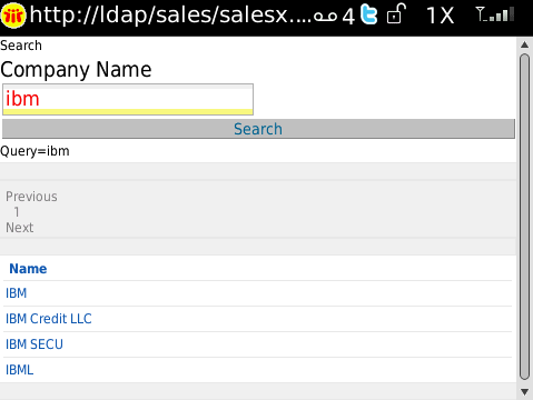 Image:Wow - I lit up Twitter with my BlackBerry and XPages tweet - here is a teaser